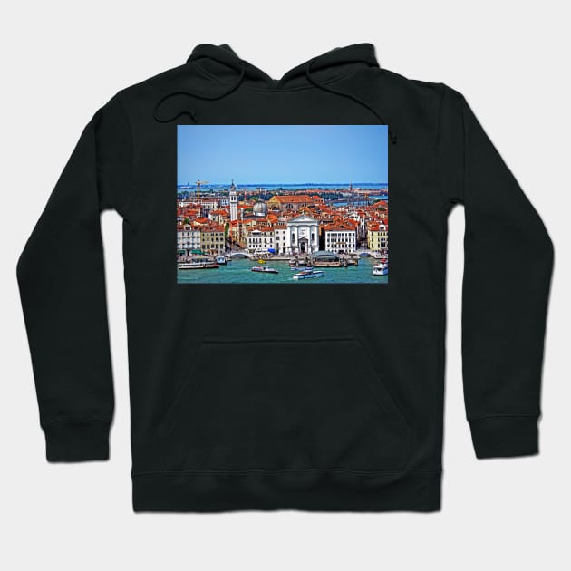 Santa maria del Rosario church, Zattere area, Venice, Italy Hoodie by Peter the T-Shirt Dude